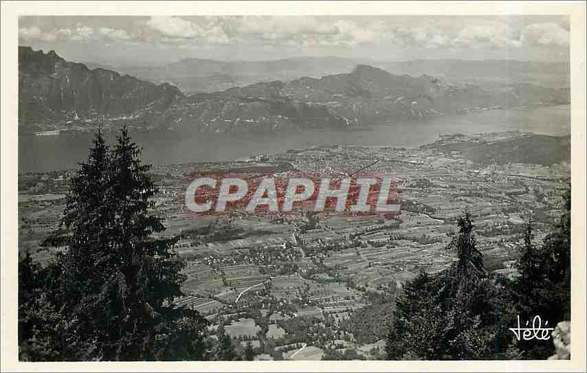 CPA AIX-LES BAINS -Vue Panormique prise du Mt Revard