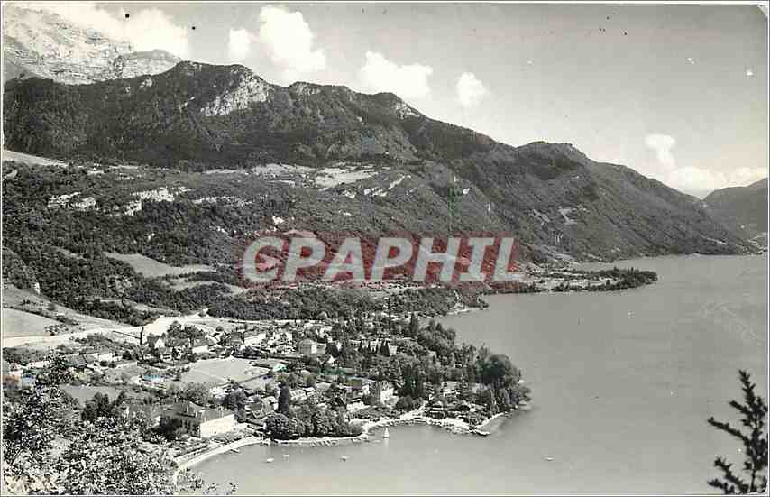 Lac d'Annecy — vue panoramique — CPAPHIL