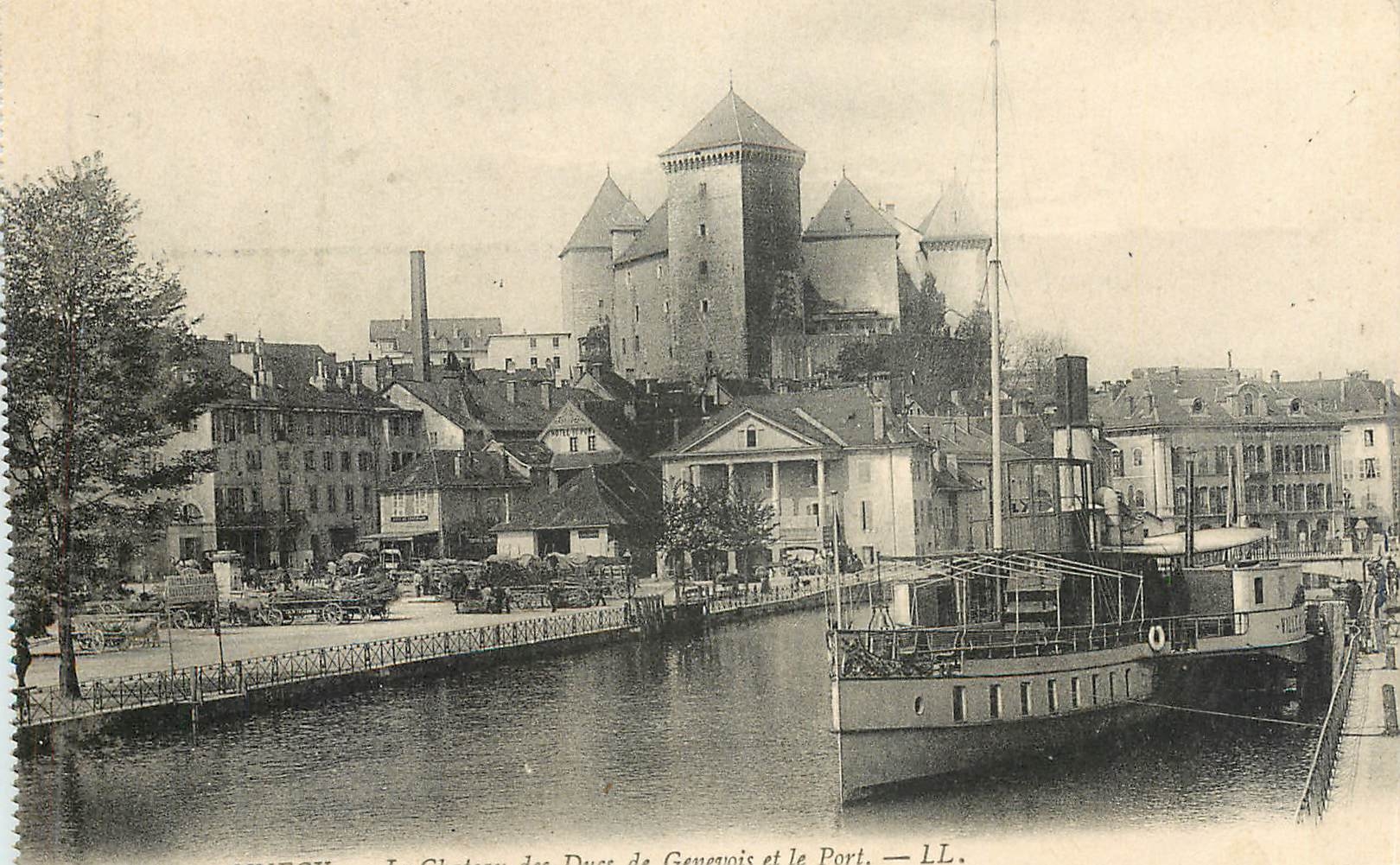 Bâton - Schloss der Herren von Genf und der Hafen — LL