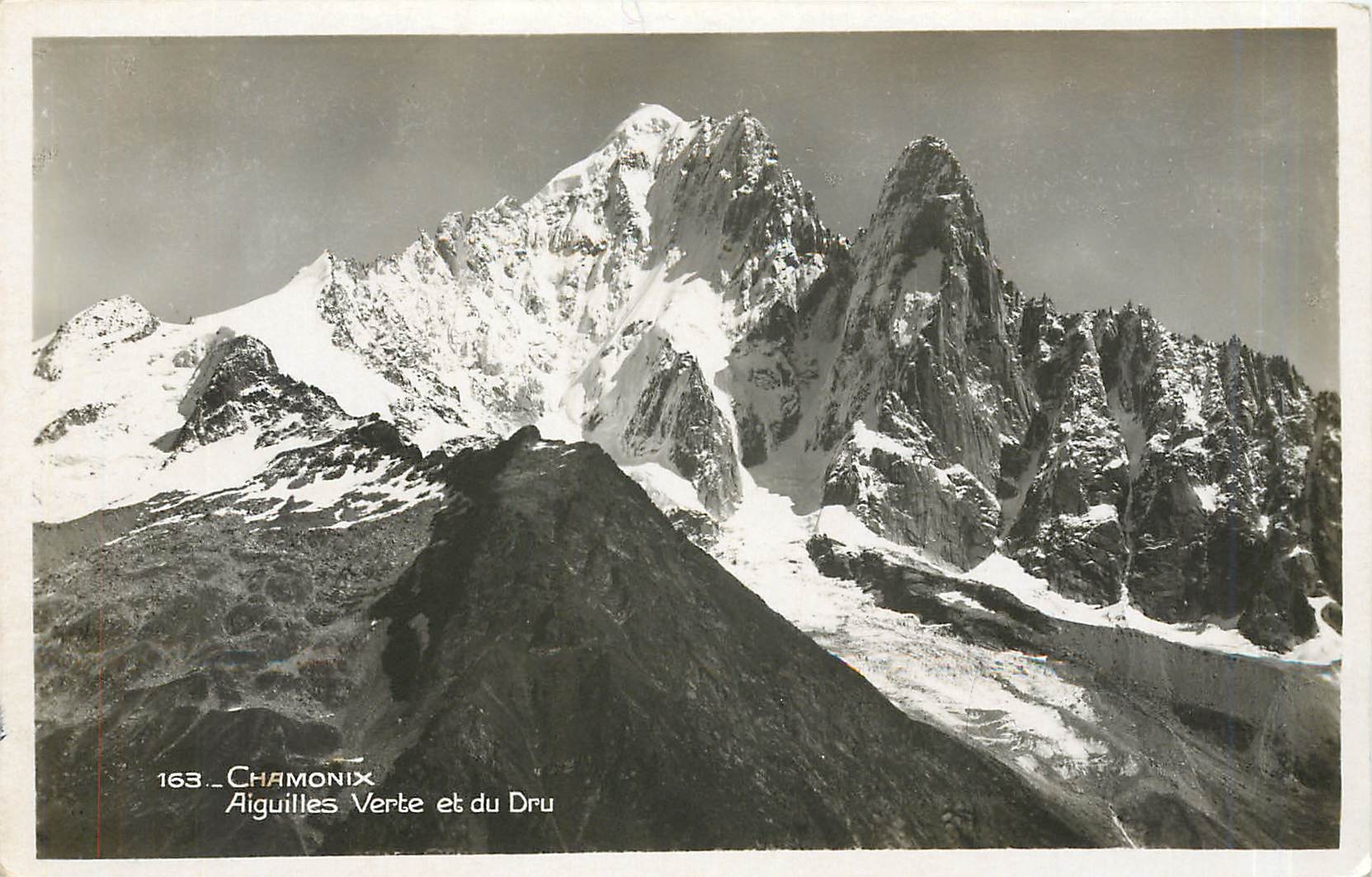 CPA CHAMONIX.Aiguilles vertes et du dru