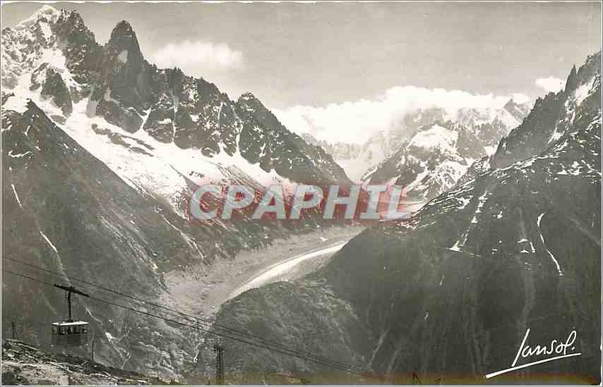 Chamonix-Mont-Blanc — La Flégère (1877 m.) — Téléphérique du Super-Chamonix — Éditions Photographiques Jansol (Savoie)