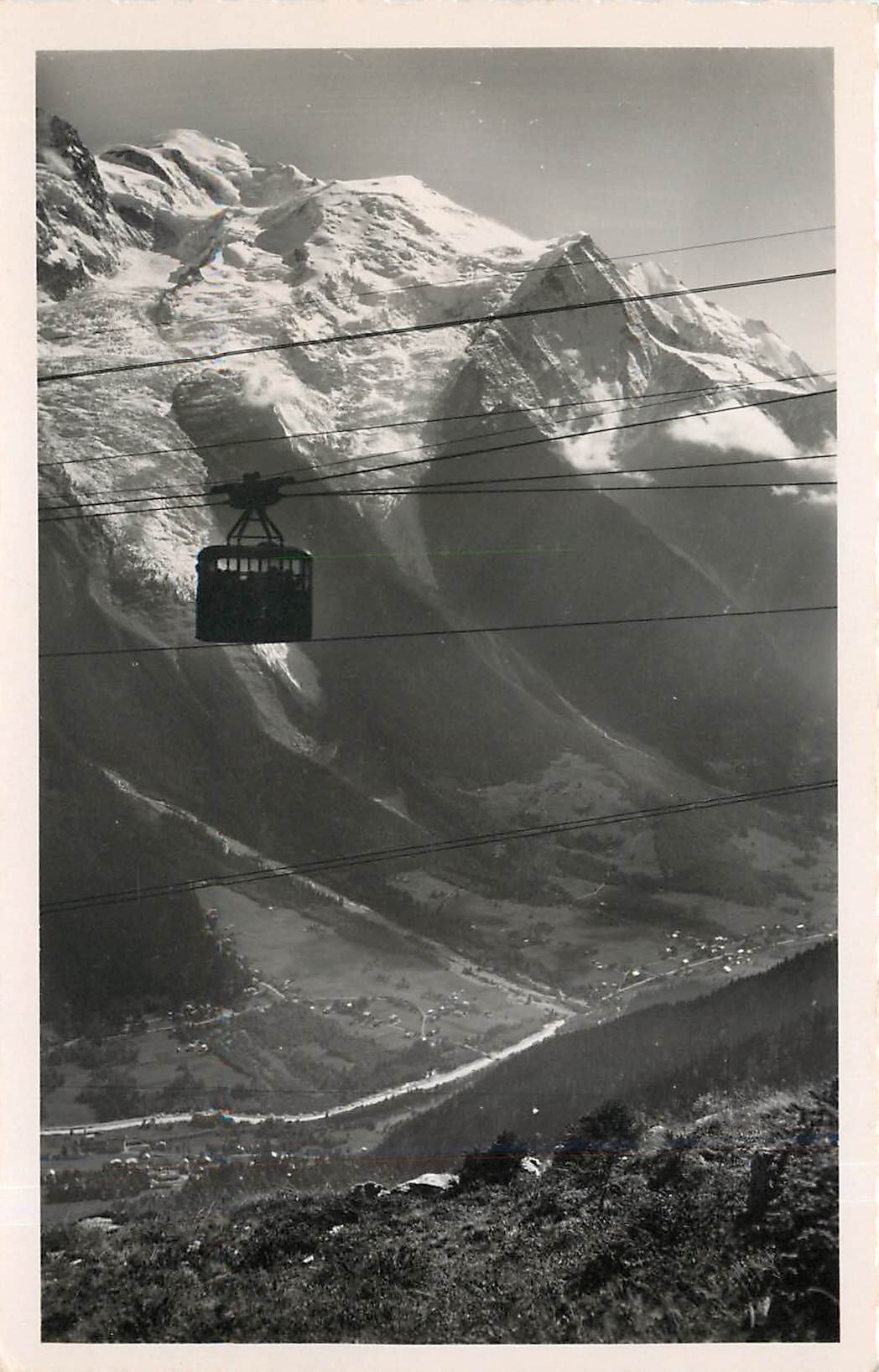 CPA CHAMONIX.MONT BLANCVue sur le Mt Blanc