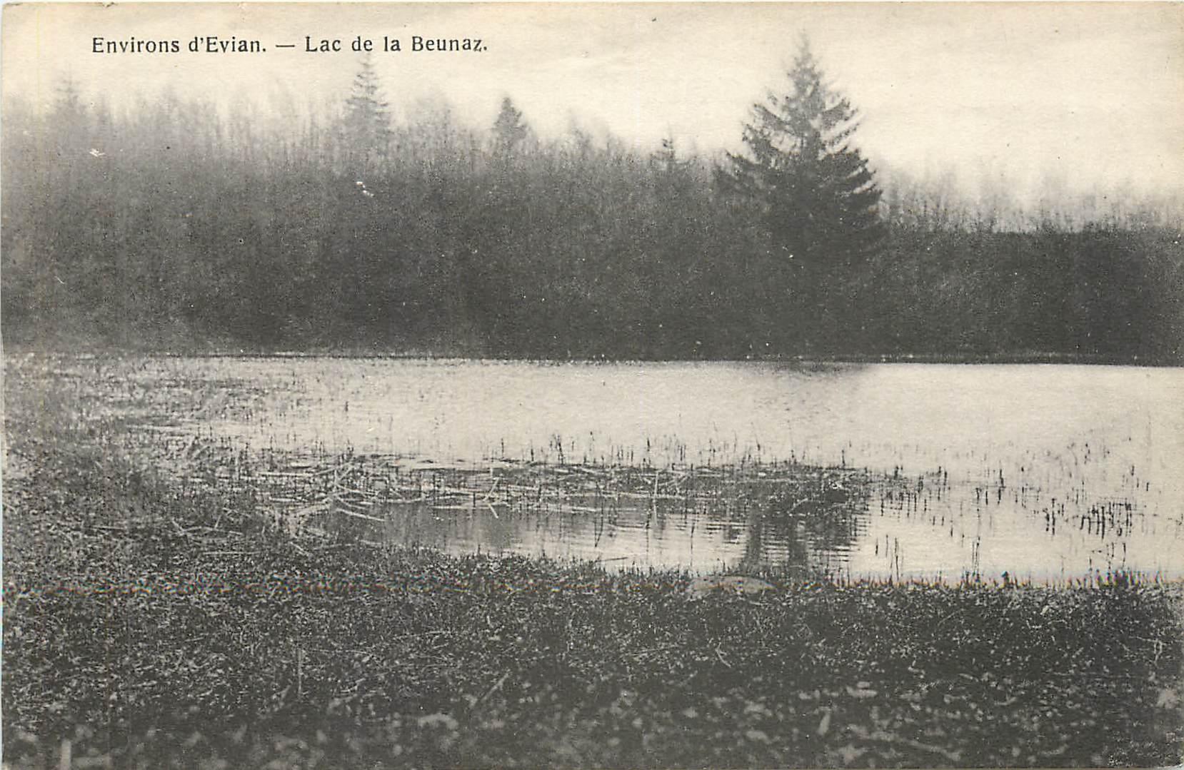 CPA Environs d'Evian   Lac de la Beunaz