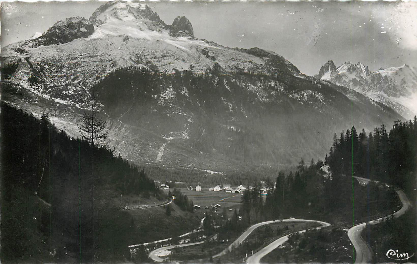 CPA ARGENTIERES-(Ht Savoie) Les Lacets du Col des Montets