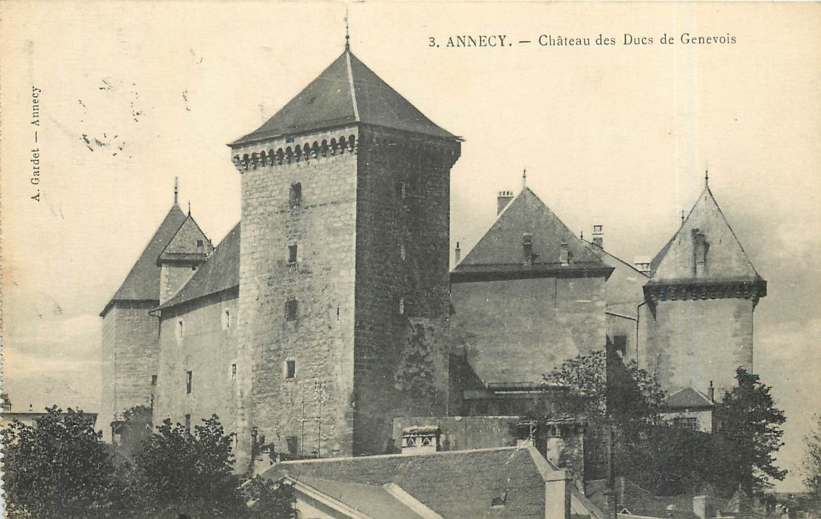Annecy — Schloss der Herzöge von Genevois — A. Gardet