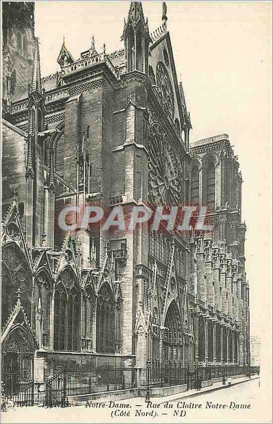 CPA Rue du Cloitre Notre Dame