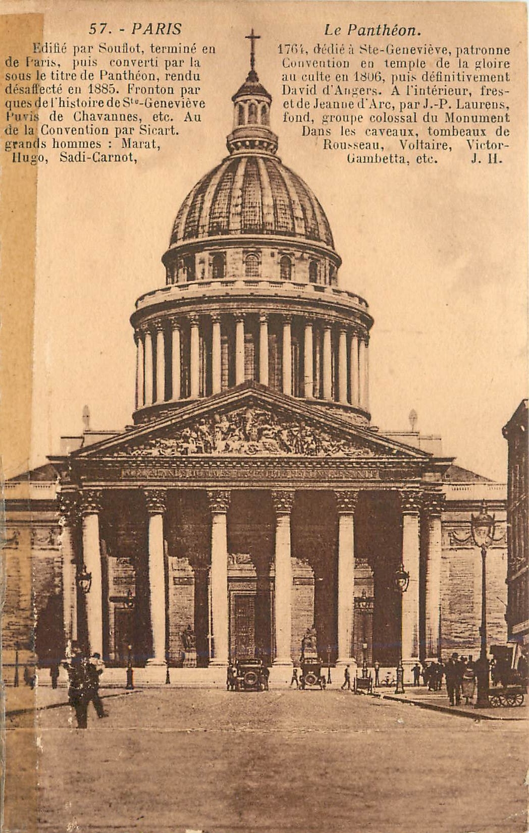CPA PARIS-Le Pantheon
