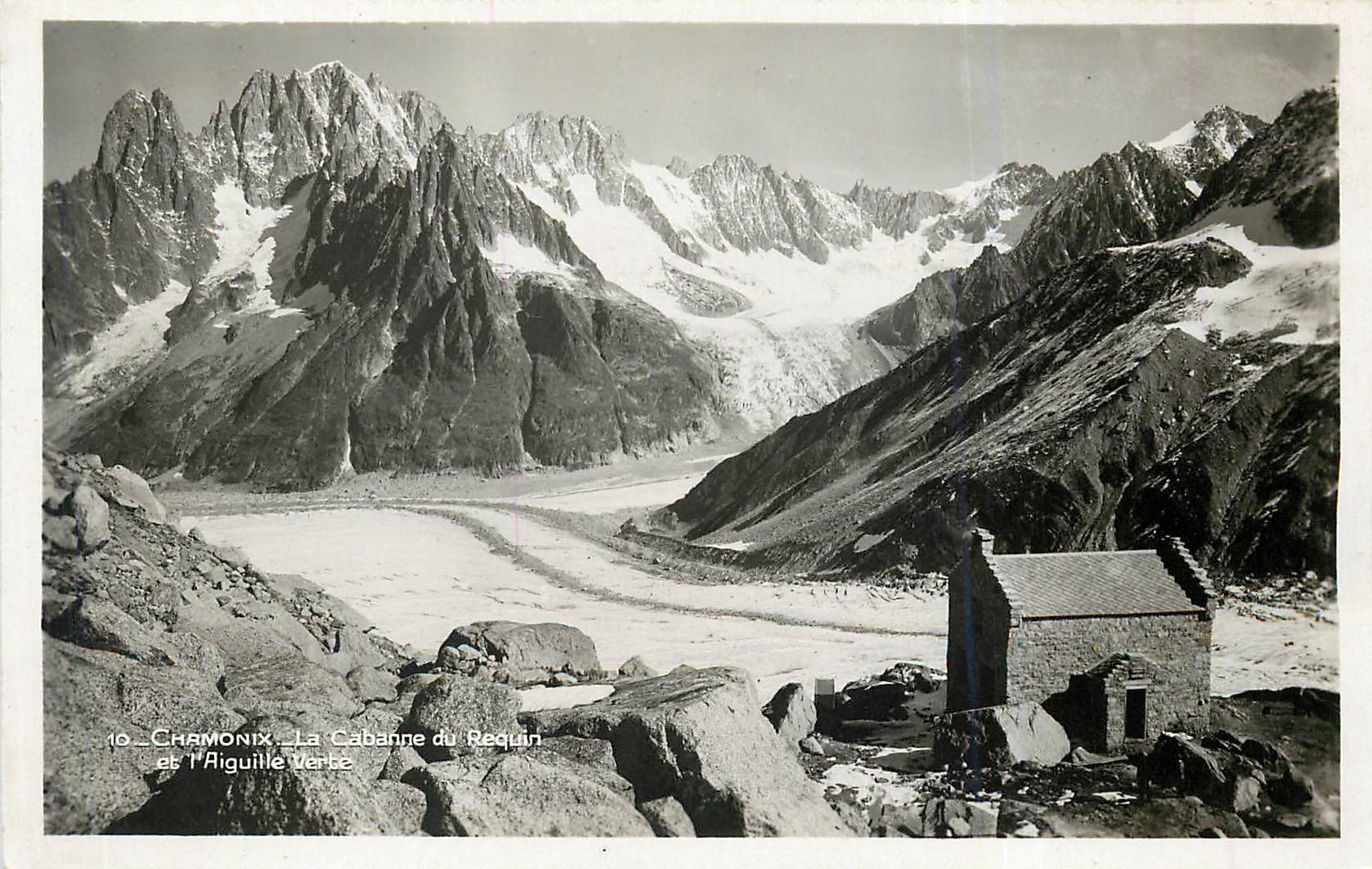 CPA CHAMONIX-Le Mavais ps-mer de Glace