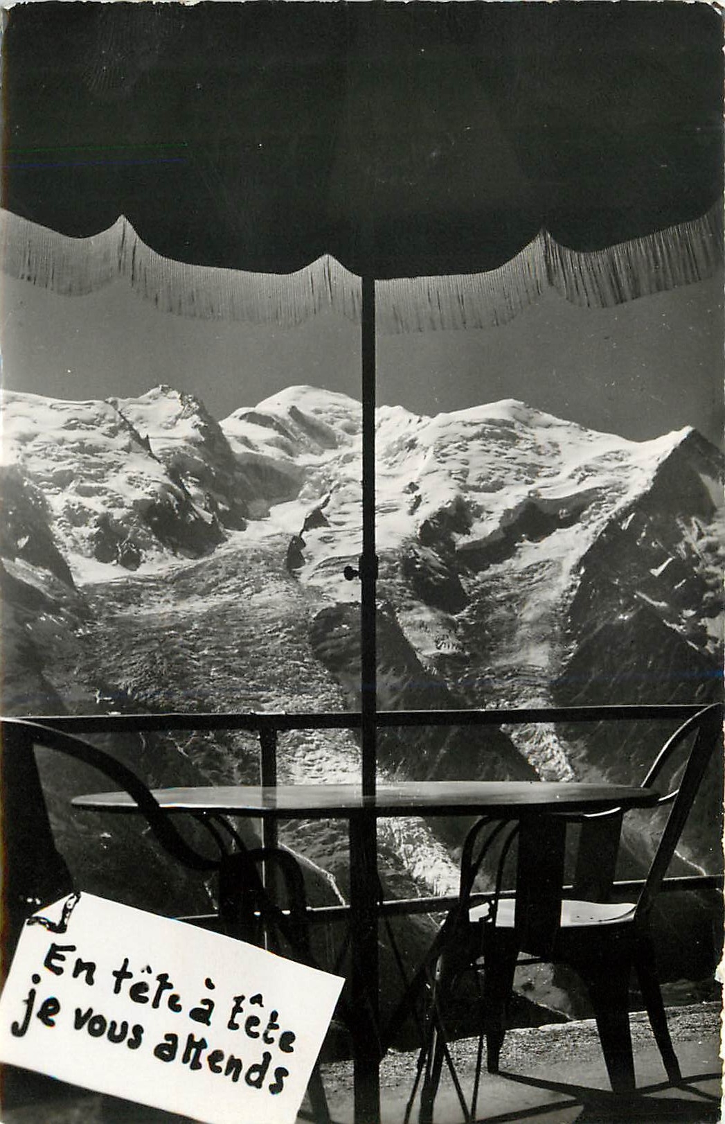CPA AU PAYS DU MONT BLANC
