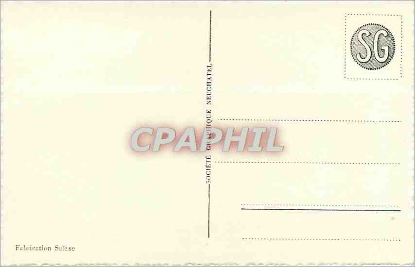 CPA LAC LEMAN Mouettes — Verso