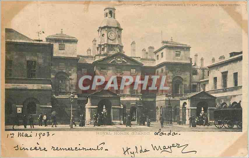 CPA London Royal Horse Guards
