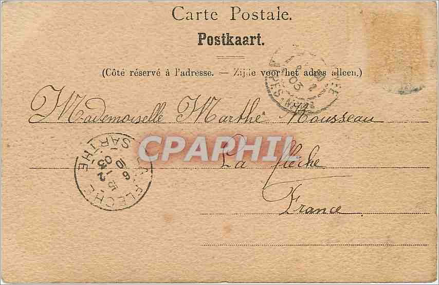 Château de Monsieur Allard, à Uccle — Les Environs de Bruxelles — Ed. Nels, Bruxelles, Série 11 No. 45 — Achterkant