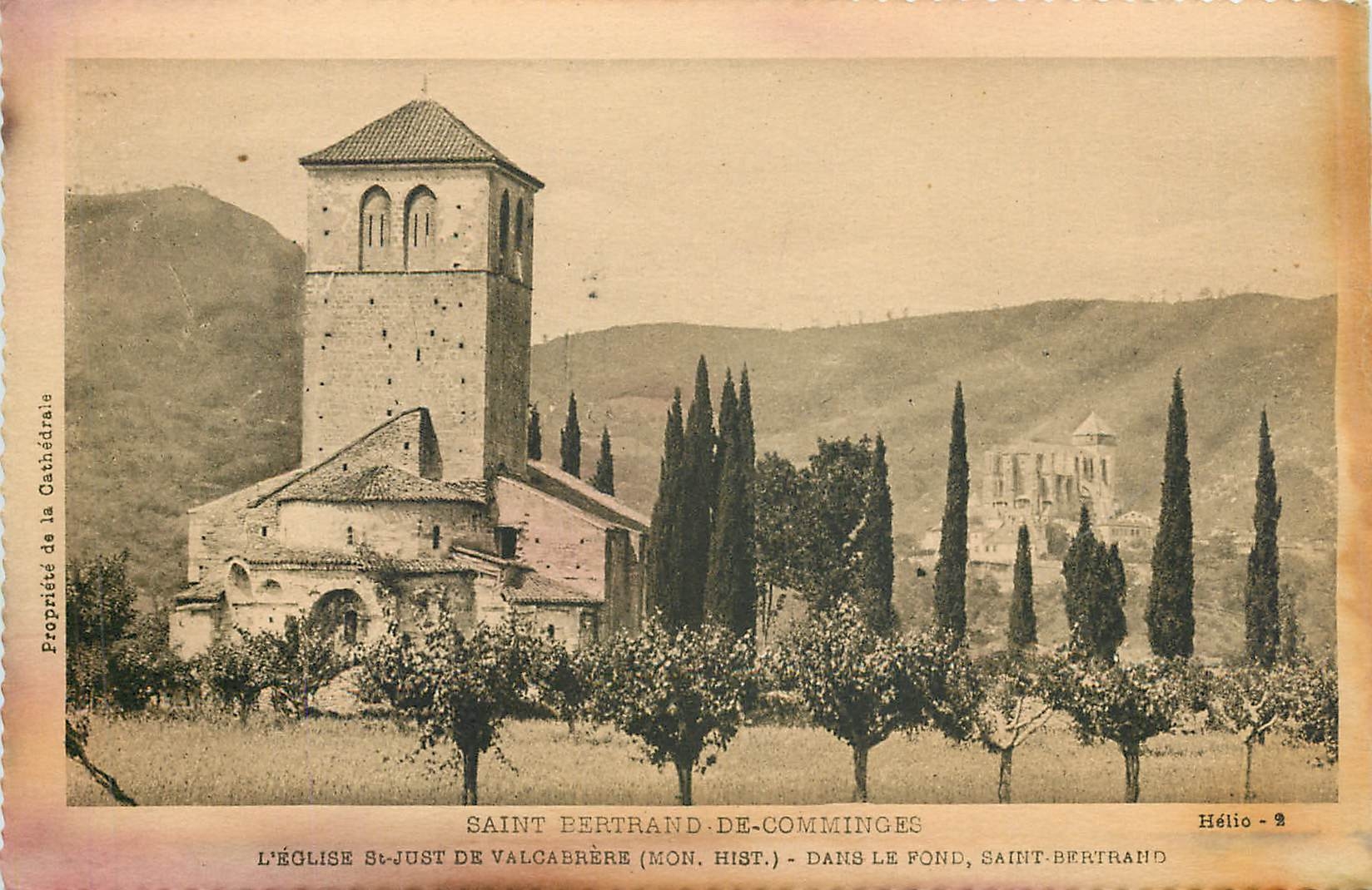 CPA SAINT BETRAND DE COMMINGES L'eglise St Just de Valcabrere Saint Betrand