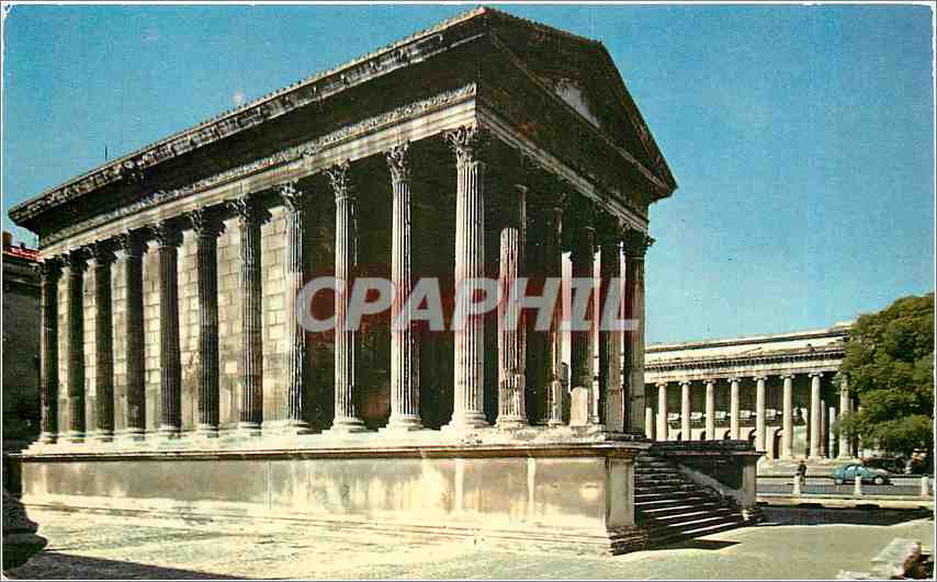 CPA NIMES (GARD)-Musee de la Maison Crree
