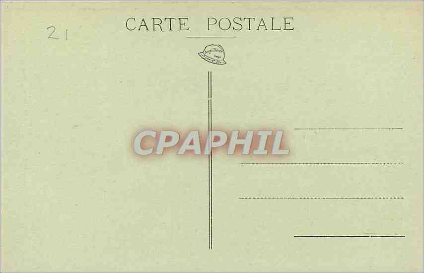 CPA DIJON -Hotel Chambellan L'Escalier a vis du Jardin Rue des Forges — Rückseite