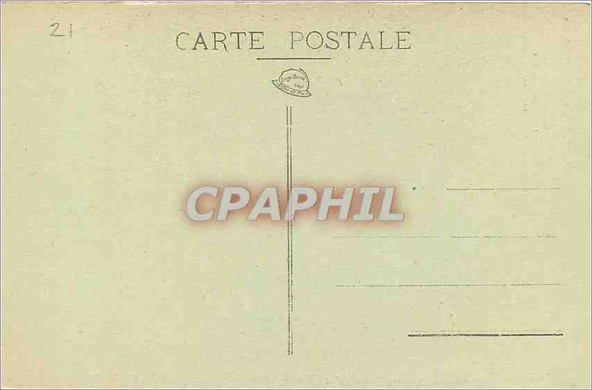 CPA DIJON -Hotel Chambellan Rue des Forges Cour interieure La grande lucarne — Rückseite