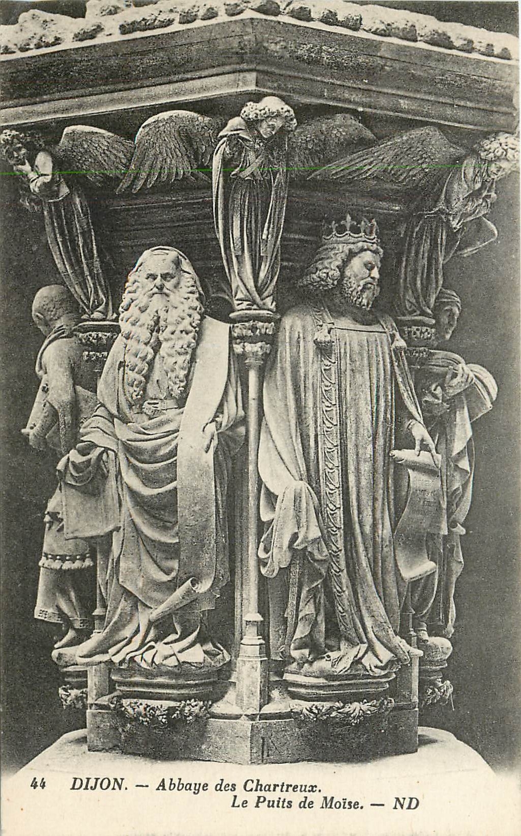 CPA DIJON Abbaye des Chartreux.Le Puits de Moise