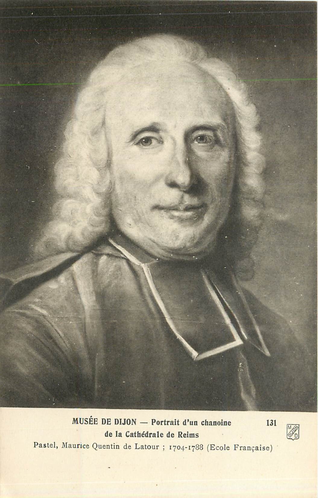 CPA MUSEE DE DIJON-Portrait d'un chanoine de la Cathedrle de Reims