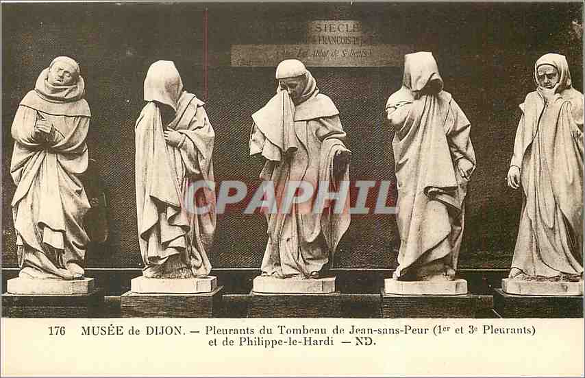 CPA Musee DE DIJON Pleurant du Tombeau de Jean sans Peur et de Philippe de Hardi (5e Pleurant)