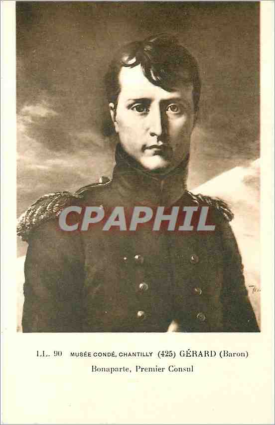 Gérard (Baron) — Premier Consul Bonaparte — Musée Condé, Chantilly (425)