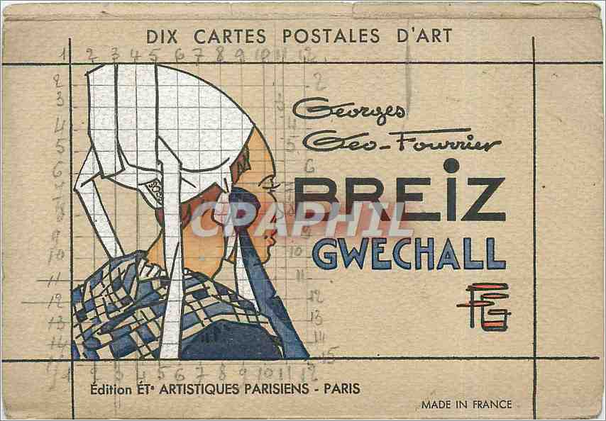 CPA Breiz Femme Bretagne