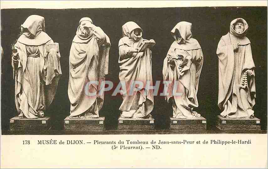 CPA Musee DE DIJON Pleurant du Tombeau de Jean sans Peur et de Philippe de Hardi (5e Pleurant)