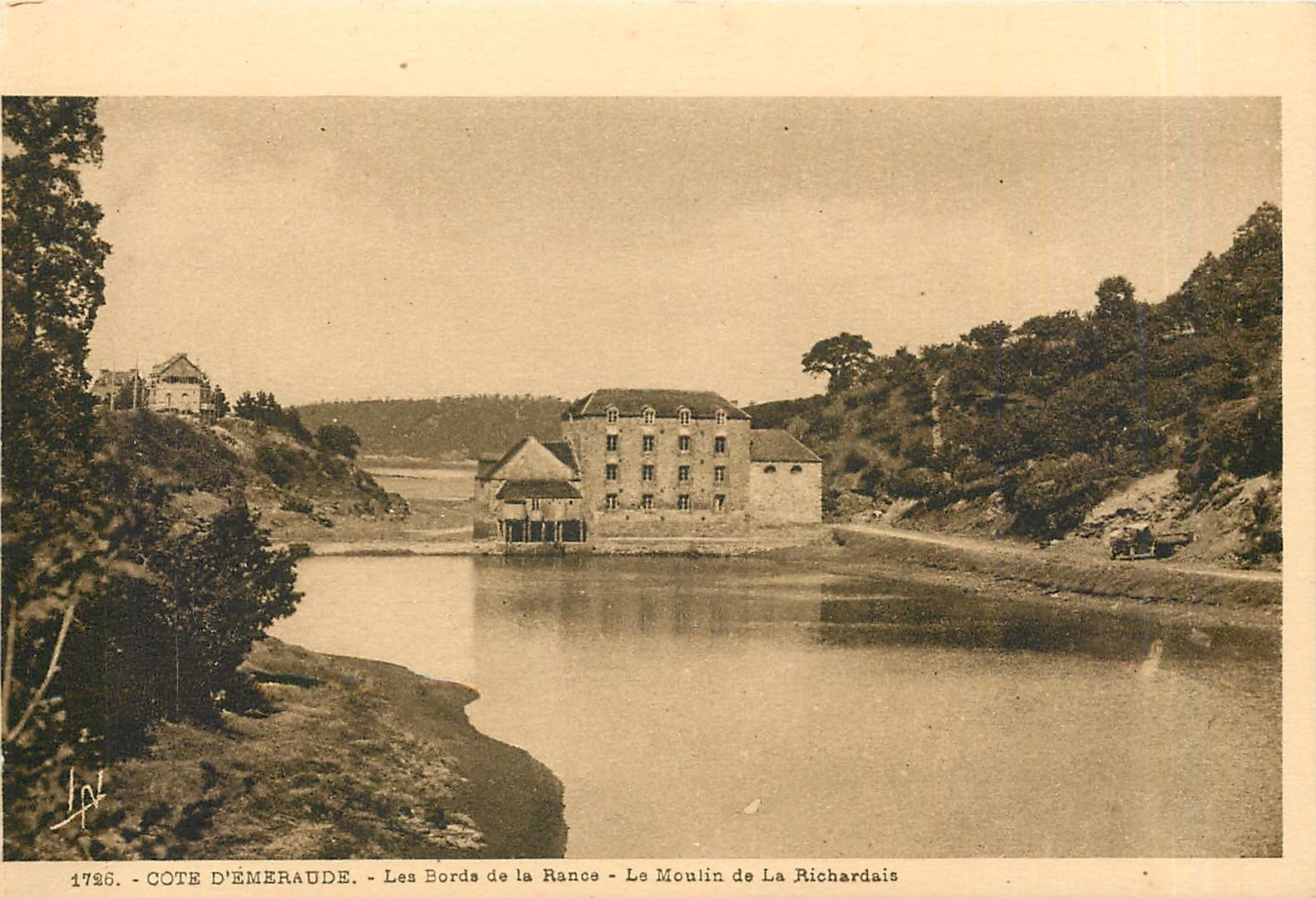 Côte d'Émeraude - Les Bords de la Rance - Le Moulin de La Richardais