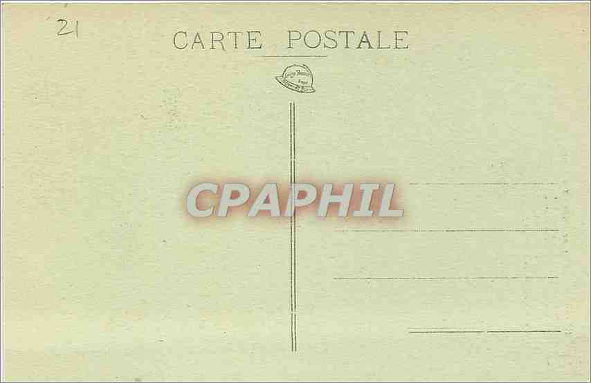 CPA DIJON -Hotel de Vogne-Rue Babeuf Cour interieure et vieux puits — Rückseite