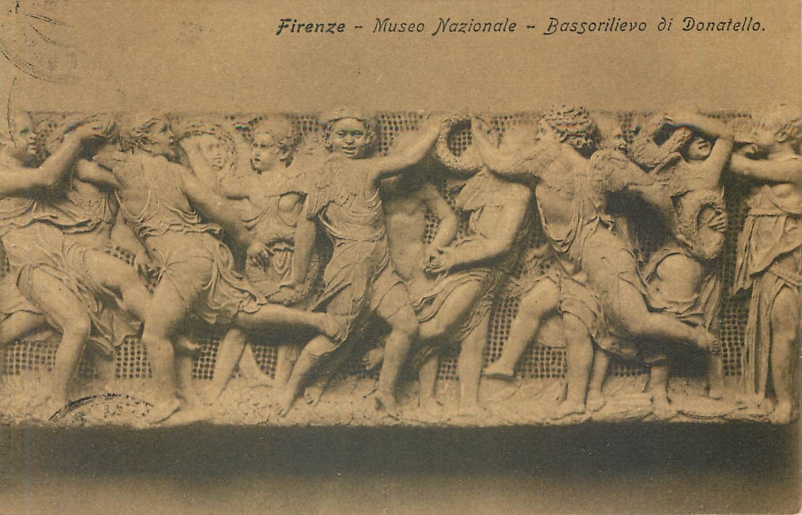 CPA FIRENZA-Museo Nazionale-Bassorilievo di Donatello