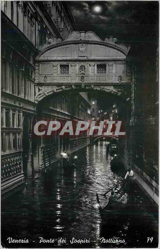 CPA VENEZIA-Ponte dei Sospiri-Nottarna