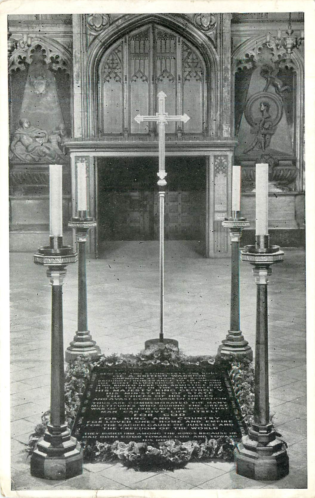 CPA Tomb of the Unknown Warrior Westmininster Abbey