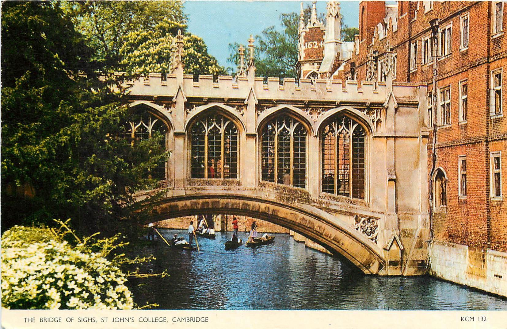 CPA THE BRIDGE OF SIGGHS  ST JOHN'S COLLEGE  CAMBRIDGE