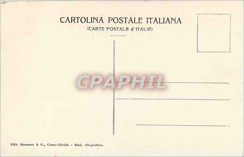 CPA Tivoli(ROMA)- Villa d'Esie-Viale con cipressi — Rückseite