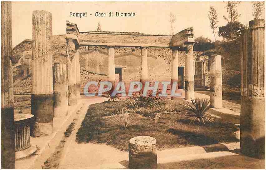 CPA POMPEI Casa di Diomede