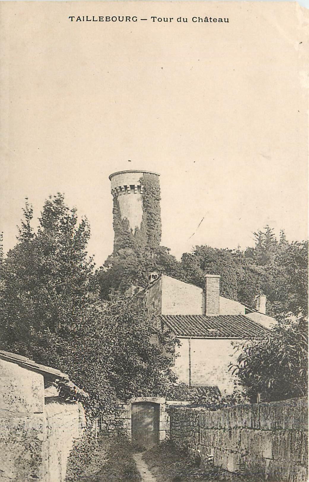 CPA TAILLEBOURG-Tour du Chateau
