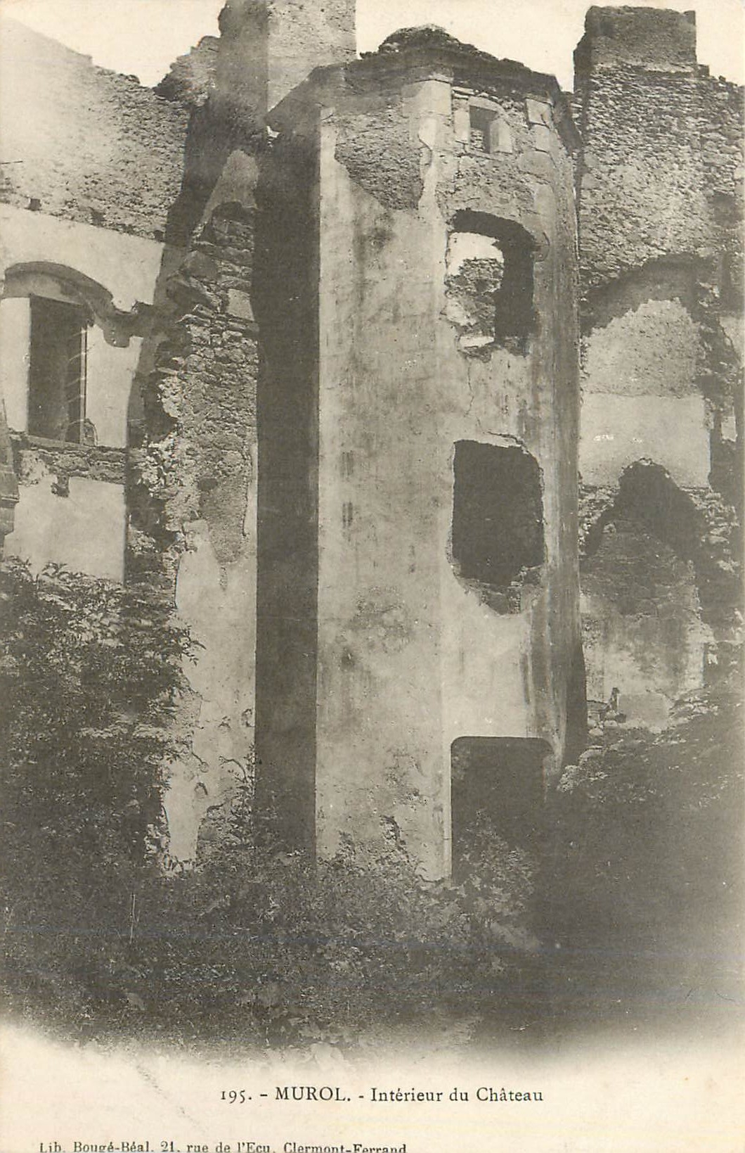 CPA MUROLS-Interieur du Chateau