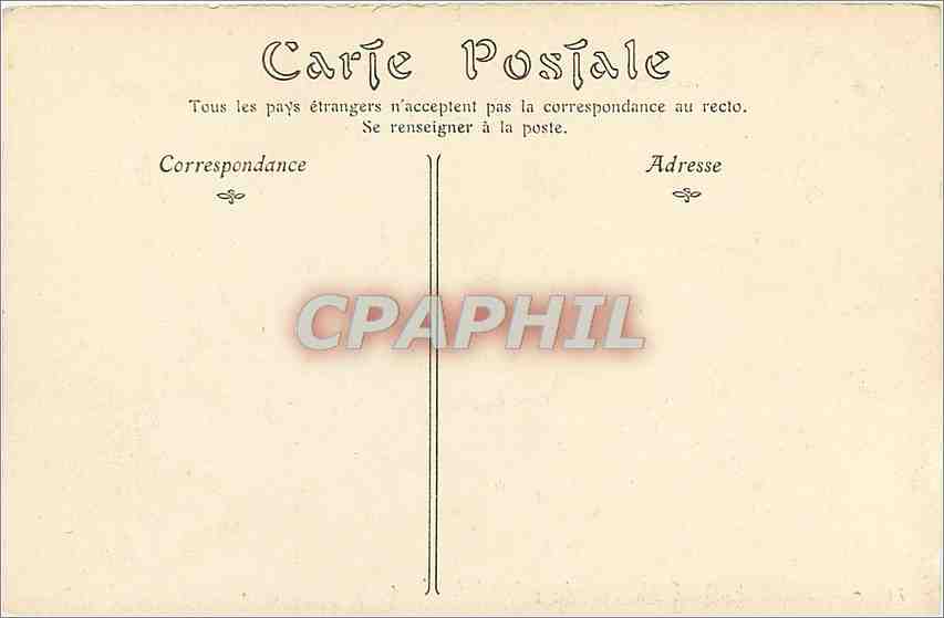 CPA SAINT -GILLES (Gard). Portail de l"Eglise — Rückseite