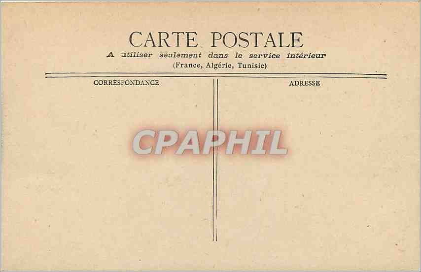 CPA LE CHATEAU D'ESSE (XV ET XVI es) — Rückseite