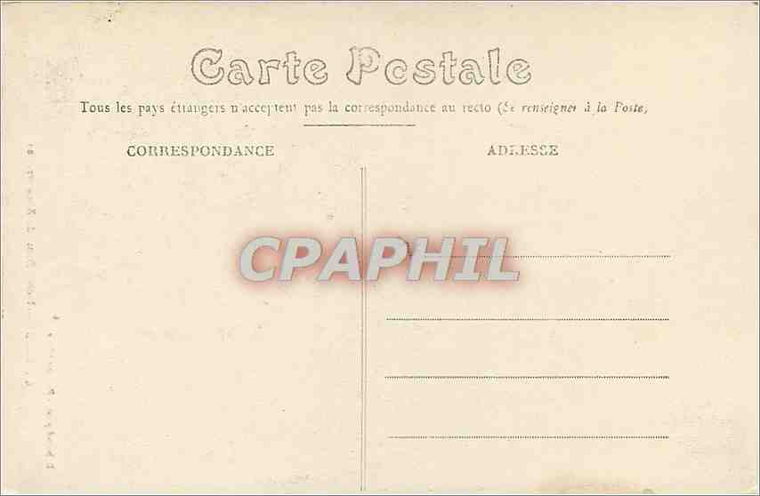CPA ORLEANS-Notre Dame de Recouvrance — Verso