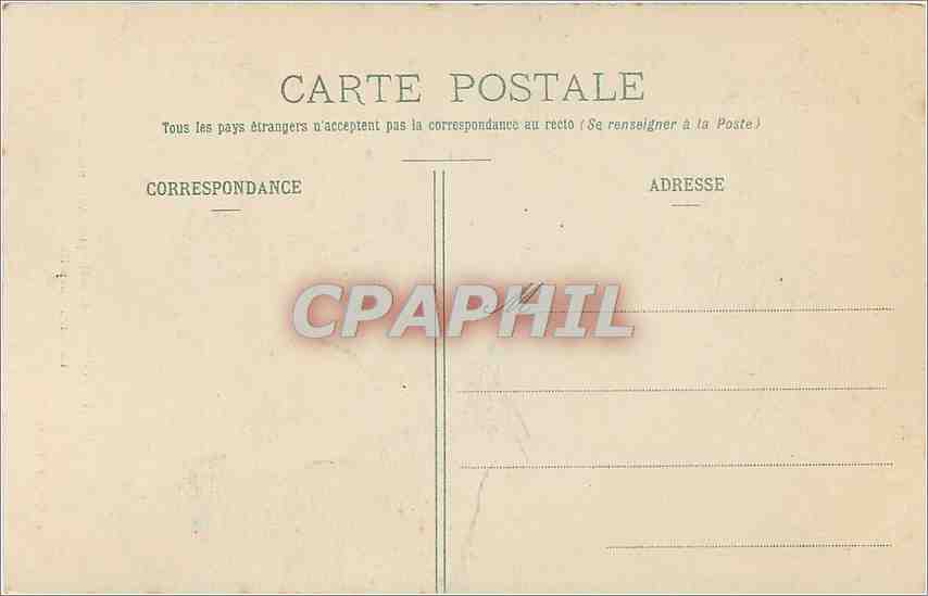 CPA VILLEFRANCHE DE ROUERGUE-Hospice.Ancienne Chartreuse.la petite Chapelle — Rückseite