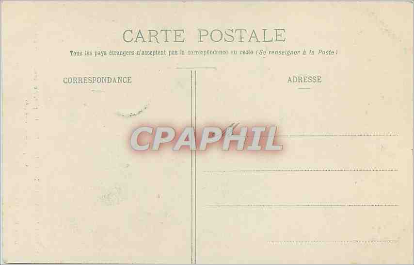 CPA VILLEFRANCHE DE ROUERGUE-Hospice.Chapelle des etrangers — Rückseite