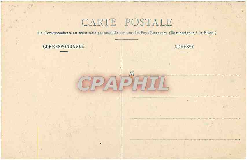 CPA VILLEFRANCHE DE ROUERGUE-Le grand Refectoire — Rückseite