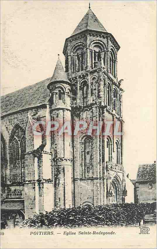 Poitiers — Église Sainte-Radegonde — JND Phot.
