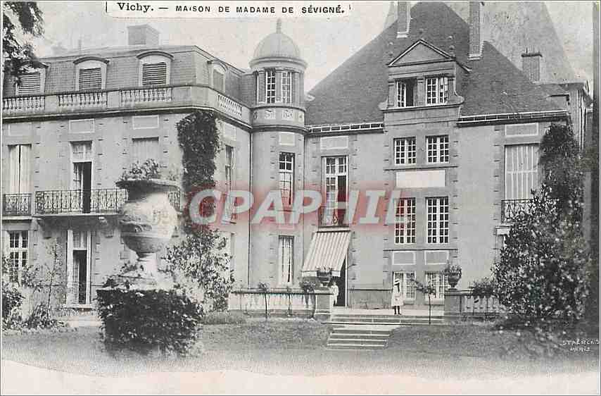 CPA VICHY-MAISON DDE MADAME DE SEVIGNE