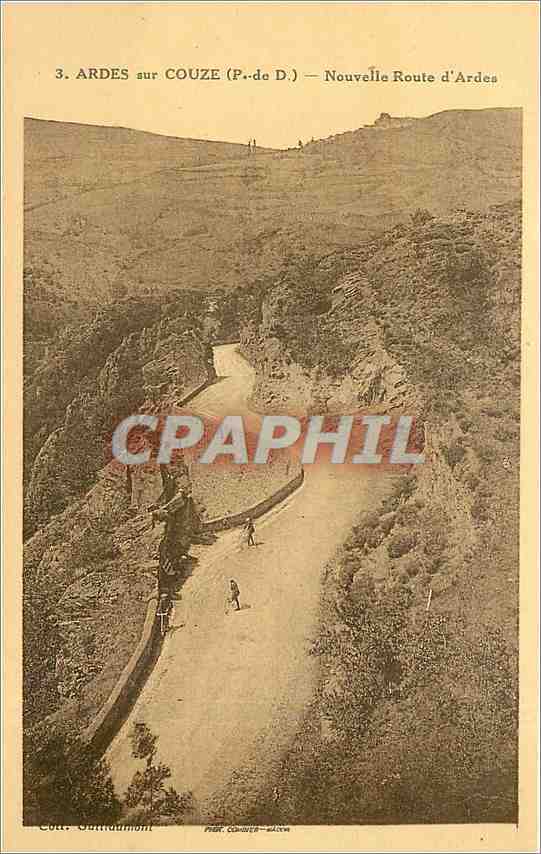 CPA ARDES SUR COUSE (P DE D)-Nouvelle Route d'Ardes