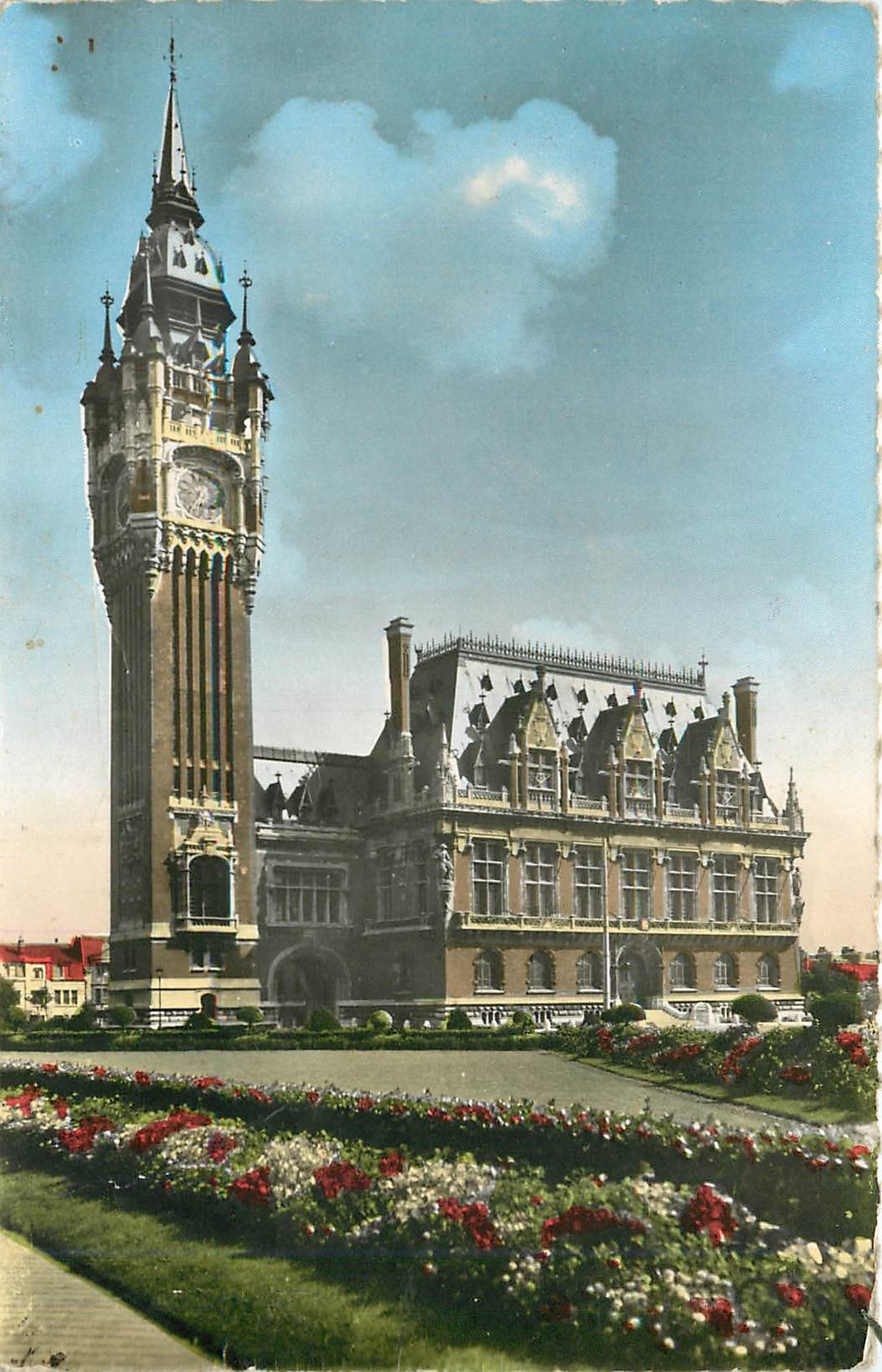 CPA CALAIS-Hotel de Ville