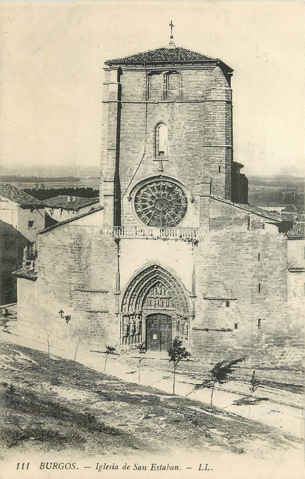 CPA BURGOS-Iglesia de San Estaban