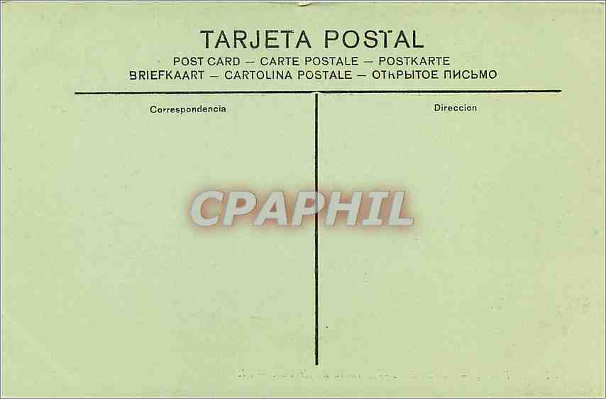 CPA BURGOS-La cathedale-Escalera del archivo — Rückseite