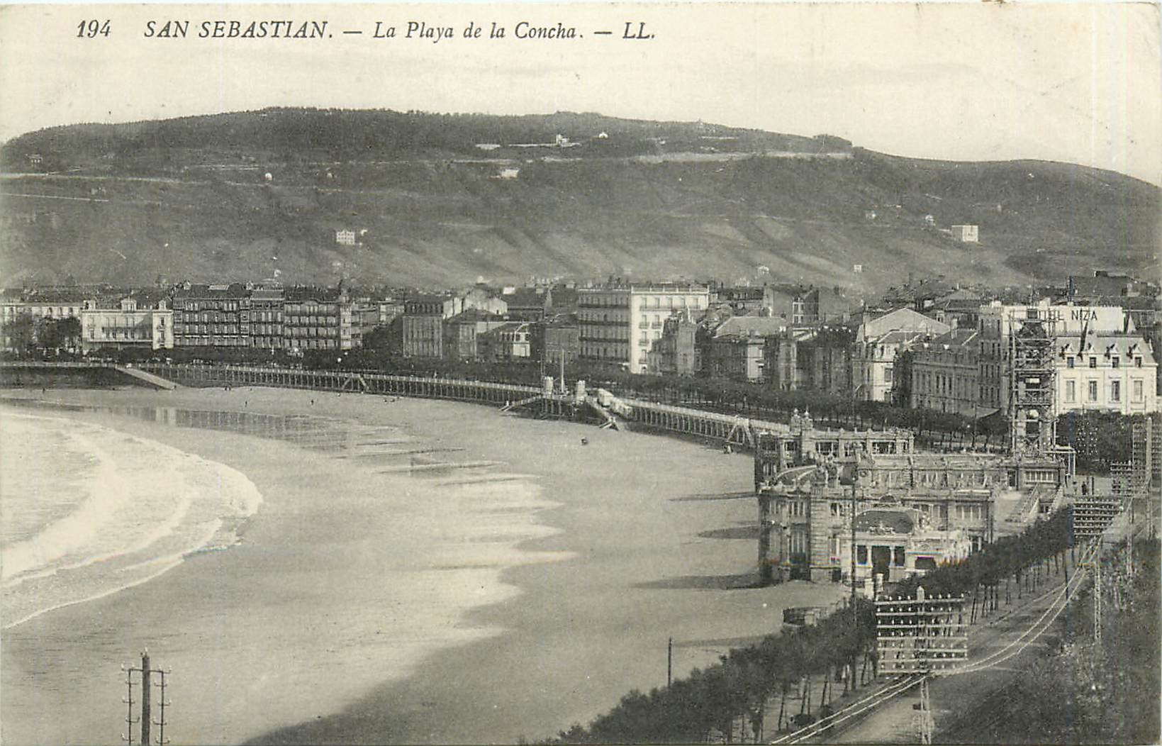 CPA SAN SEBASTIAN -La playa de la Concha