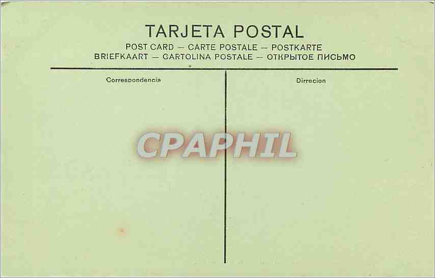 CPA TOLEDO Salida a la puerta del Cambron — Rückseite